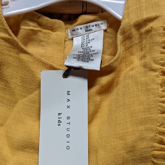 NWT Toddler Girl (4T) - MAX STUDIO 2pc. Dress Set - Picture 7 of 8